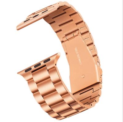 China Shock Resist For Sport Luxury Fashion Stainless Steel Watch Band For Apple iWatch Strap 38mm 42mm With Adapter for sale