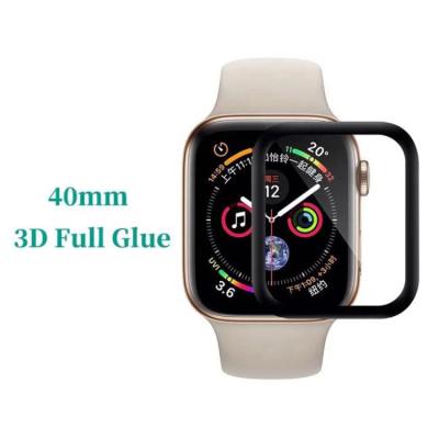 China 3D Anti-scratch Curve Edge Anti Scratch For Apple Watch Series 4 Tempered Glass 42mm Screen Protector 38 for sale