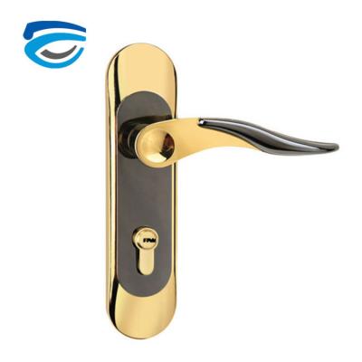 China Anti-theft Door Handle Wooden Lock Italy Design Mortise Lock Set for sale