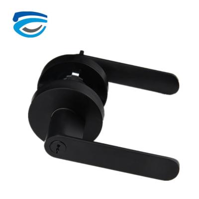 China Euro Anti Theft Heavy Duty Tubular Lever Door Handle Passage Lock for sale