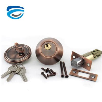 China High Quality Passage Function Stainless Steel Tubular Single Cylinder Deadbolt Lock for sale