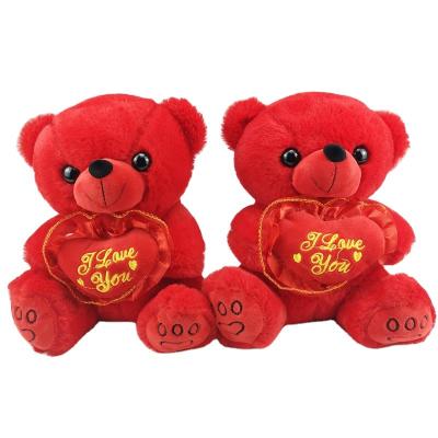 China Christmas Gifts LED Teddy Bear Plush Toys For Children Valentine's Day Creative Luminous Valentine Girl Gifts Birthday Hugging Bear Sleep PillowAIFEI TOY for sale