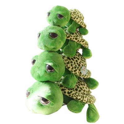 China Home Decoration AIFEI PLAY Wholesale Custom Realistic Plush Big - Eyed Sea Turtle Plush Toys for Zoo Travel or Aquarium Keepsake Souvenirs for sale