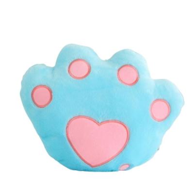 China Home Decoration Gifts AIFEI TOY 35cm LED Cat Paw Plush Pillow Bear Paw Plush Stuffed Toys Instant Light Super Soft Party Birthday Gift for sale