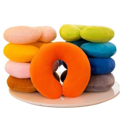 China AIFEI TOY Factory Price Custom Label Travel U Shaped Pillow With LOGO Gift Office Midday Cutout Travel Pillow for sale