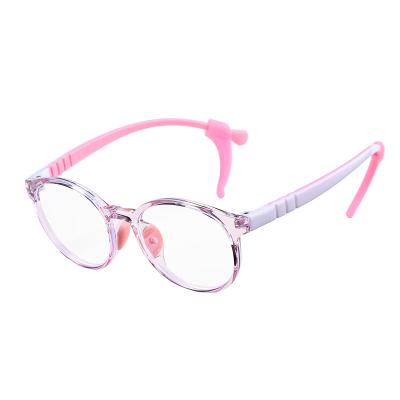 China Glass Fashionable Kids Computer Blue Light Blocking Glasses for Boys and Girls Frame Computer Glasses TR90 for sale