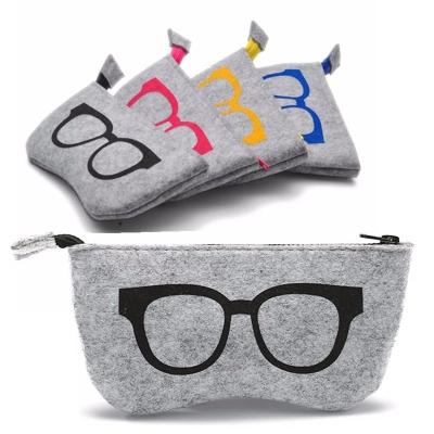 China Unisex Eyeglasses Glass Storage Case Portable Saying Glasses Box Sunglasses Bag Cosmetic Makeup Bag Cell Phone Wallet Storage Case for sale