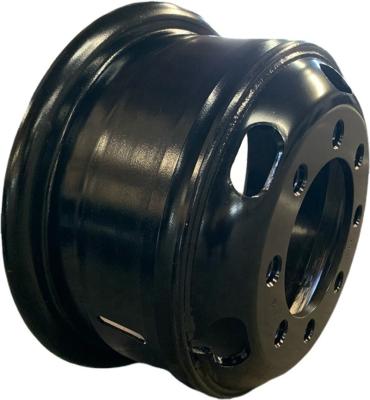 China China Factory Steel Tube Truck Wheel Wholesale Steel Rim For 7.5-20/8 Holes for sale