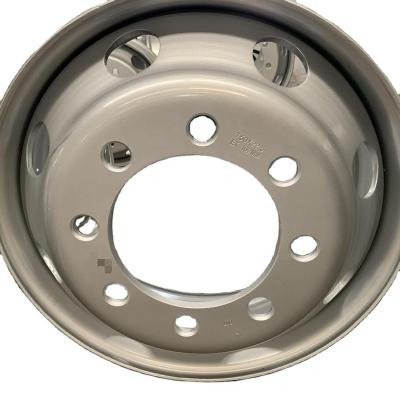 China Truck wheel steel rim 22.5*7.50 with 8 holes for sale