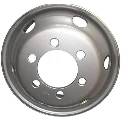 China Best Hot Selling 17.5*6.00 Steel Truck Wheel For Tubeless for sale