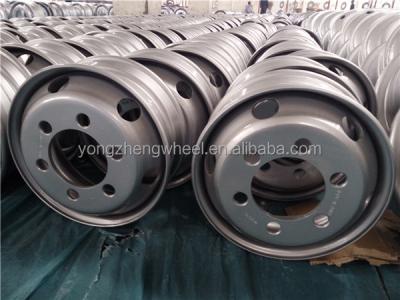 China High quality steel car wheel rims 17.5x6.00 à venda