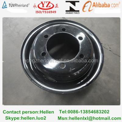 China Cheap 4x100 5x114.3 4x139.7 Steel Car Wheels Rim en venta