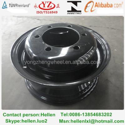 China 4x114.3 steel, 5x114.3, 4x100.5x112.5x139.7 steel car wheels rim en venta