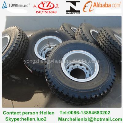 China 10.00-20 Tires and 7.5-20 Wheels Truck Howo Rims for sale