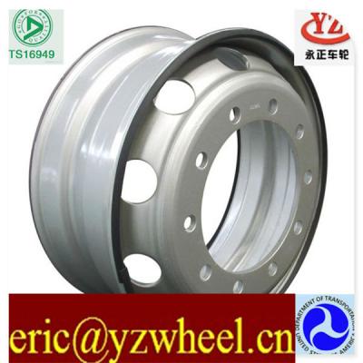 China 7.50-20,8.50-20,8.25X22.5 steel, 17.5X6.00, 22.5X9.00, 22.5X11.75, 22.5X6.75, 7.00-20,19.5X6.75, 24.5X8.25, rim 8.5-24 truck wheel heavy duty en venta