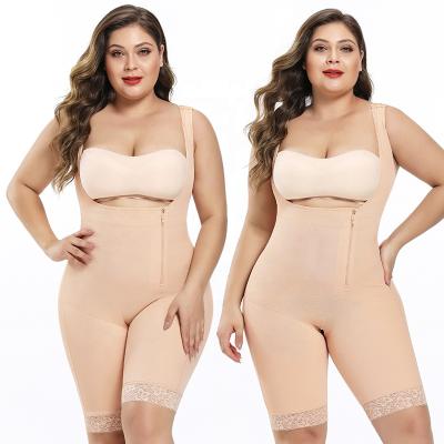 China Antibacterial high quality body shaper full body shaper faja shapewear high waisted women for sale