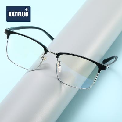 China 2021 KATELUO 2021 Unisex Blue Light Eye Protection Glasses Anti Optical Frame 52019 Mens Womens Computer Glasses for sale