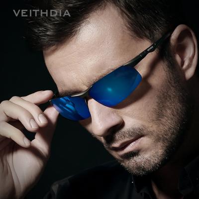 China Fashion VEITHDIA Sunglasses New Polarized Cycling Lenses Cycling Glass Eyewear To Make Outdoor Sports Sunglasses For Men Resistant for sale