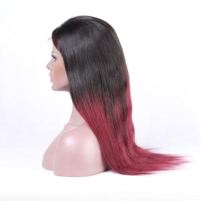 China Indian Hair Lace Front Human Hair Wigs With Color 1bt99j Full Lace Body Wave Hair Wig for sale