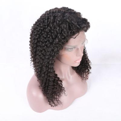 China Curly 13x4 Lace Front Wig Glueless Preplucked Human Hair Wig 180 Density 30 Inch Wigs For Women for sale