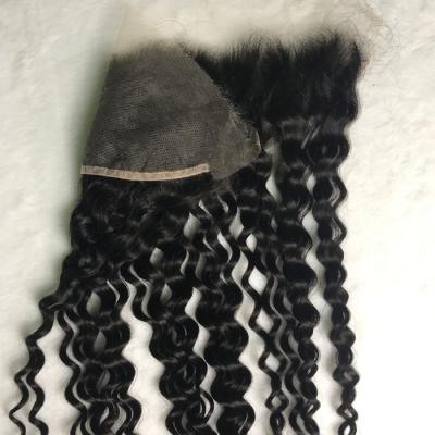 China Indian Lace Front Virgin Mink Human Hair Cheap Water Wave Hair 13*4 HD for sale