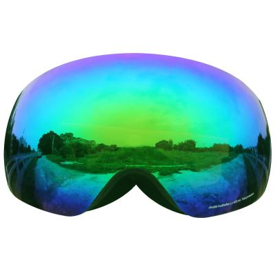 China Photochromic OEM Customize Fashion Ski Goggles Glasses Logo Magnet Anti Fog Eye Protection Goggles Snow Glasses Snow Goggles for sale