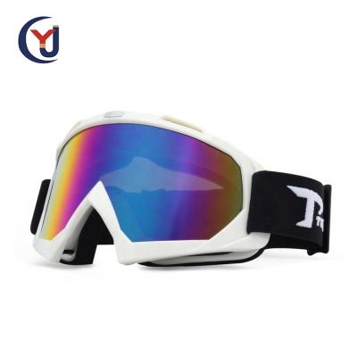 China Motorcycle TPU Frame Windproof Goggles Outdoor Sports Soft Flexible Anti Fog Dustproof Glasses Glass For Motocross for sale