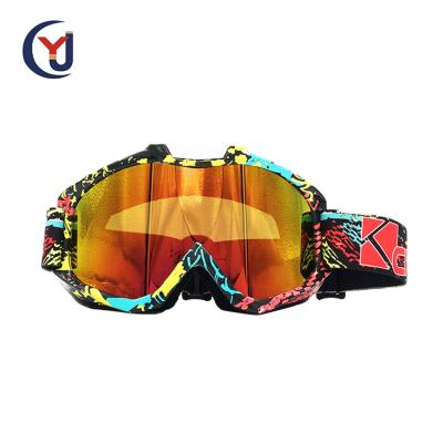 China PC racing helmet MX low price goggles popular and cool motocross goggles goggles for sale