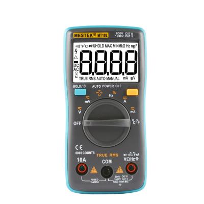 中国 New Professional Digital LCD Voltmeter Ammeter Ohm Tester Multimeter Buzzer AC DC Ohmmeter Volt Meter Tester 販売のため