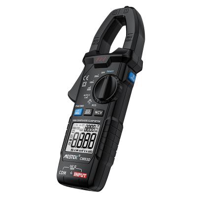 Chine AC DC Digital Only Current Clamp Meter Auto Range Voltmeter Resistance Black+Blue Tester à vendre