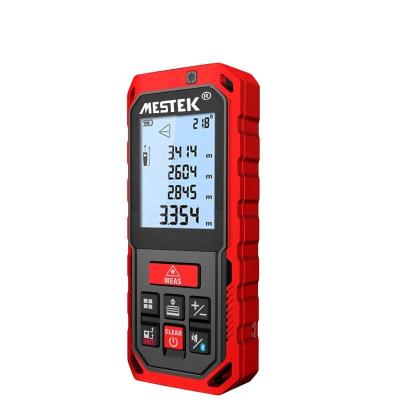 China MESTEK S2 50M 70M 100M 120M Rechargeable Laser Rangefinder New Laser Distance Meter Laser Measure Angle Tools Diastimeter en venta