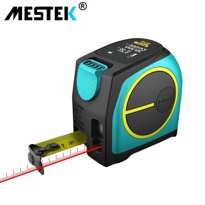 China Mestek  Newest Digital Good Quality Customized Tape Measure High Accuracy Laser Tape Measure Shock-proof  Laser Measuring Tape en venta