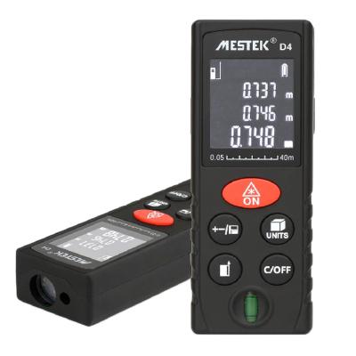 China Mestek Smart Laser Distance Meters High Quality D4-100M Rangefinder Volume Measurement en venta