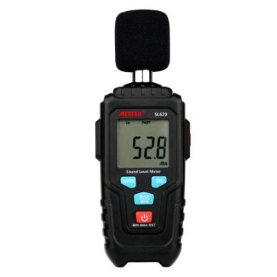 China MESTEK SL620 best price 35-130DB Noise Testing Meter Voice Monitor handheld Sound Instrument Audio Test Measuring Tool Te koop