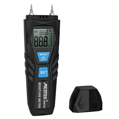 China Two Pins Digital Wood Moisture Tester Hygrometer Timber Damp Detector With Large LCD Display for sale