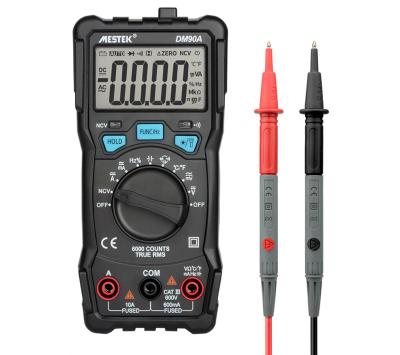 China High Precise DC/AC Portable Digital Multimeter 60nF~100mF About 15mins Auto Power Off for sale