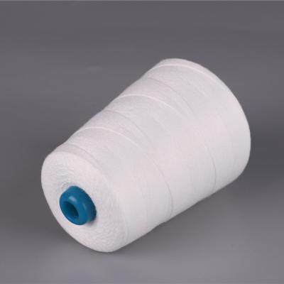 China Reliable Printing Low Shrinkage PP Bag Closing 100% Yarn Polyester Hardware Bag Closing Seam Yarn 20/6 for sale