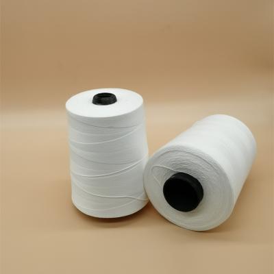 China High Tenacity 100% Polyester Ring Spun Yarn Thread For Bag Narrower 8s To 21s Bag Closing Yarn for sale