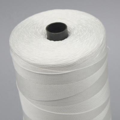 China High Temperature Resistant 12/4 100% Polyester Sewing Thread Spectra Braided Bag Closing Thread for sale