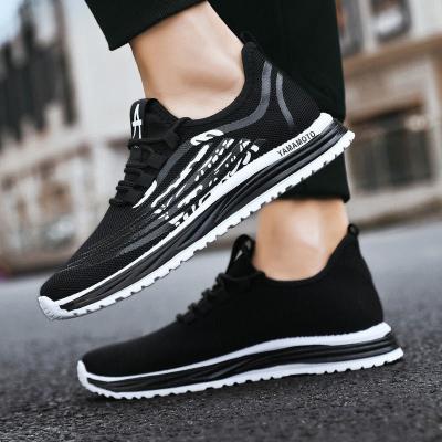 China YATAI Anti-slippery spring and breathable fashion cheap men's shoes new men's shoes soft unique black casual sneakers summer men's shoes for sale