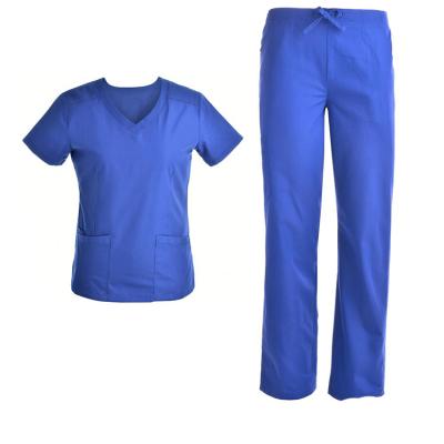 China OEM Wholesale Hospital Bleach Good Price Resistant Nurse Scrubs for sale