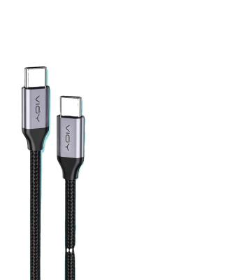 China High Quality Soft Car OEM Silicone Usb Type-c To Usb C Pd60w Fast Charging Cable for sale