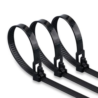 China Containment Cables Source Factory Directly Sell 12 Years Manufacturer Magnetic Cable Ties Nylon Releasable Cable Ties 66 Natural or Black for sale