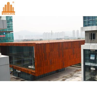 China Prepatinated Exterior Wall CCP Copper Aluminum Composite Core FR Panel for sale