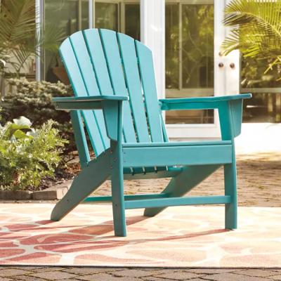 China Durability - heavy duty resin construction. Adirondack Chair Furniture Plastic All Weather Patio Garden Poolside Beach, Blue for sale