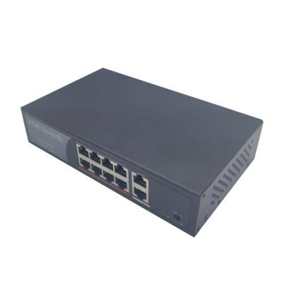 China 4 - 24 Port Gigabit Network Ethernet Poe Switch 48V 10/100/1000m For Hikvision IP Camera zu verkaufen