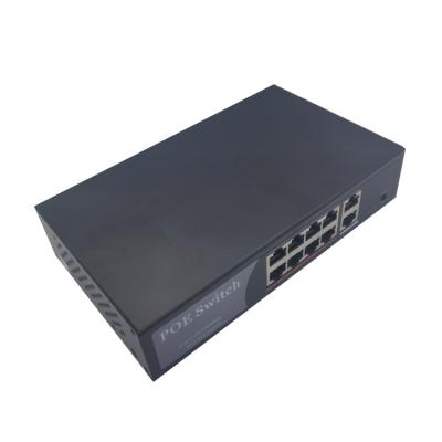 中国 Network Dante PoE Switch 2.0 Gbps IEEE802.3at/af Standard fanless cooling 販売のため