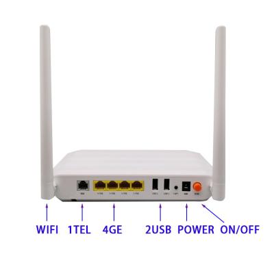 China 4GE banda dual AC Wifi ONT FTTH FTTX GPON EPON ONU HG6143D en venta