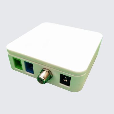 China FTTH Optical Receiver CATV AGC Mini Node RF Optical Mini Receiver Integrated with Wdm en venta