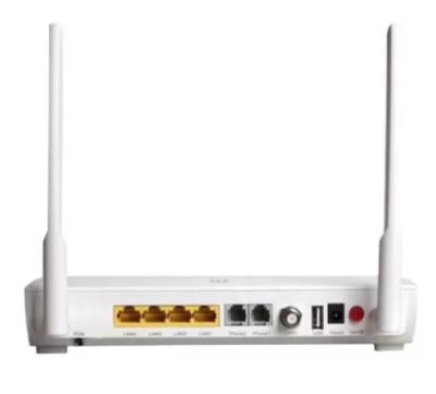 中国 12WルーターZTE ZXHN F688 VoIPのインターネットIPTV CATV GPON ONT ONU 4GE 2POST 販売のため